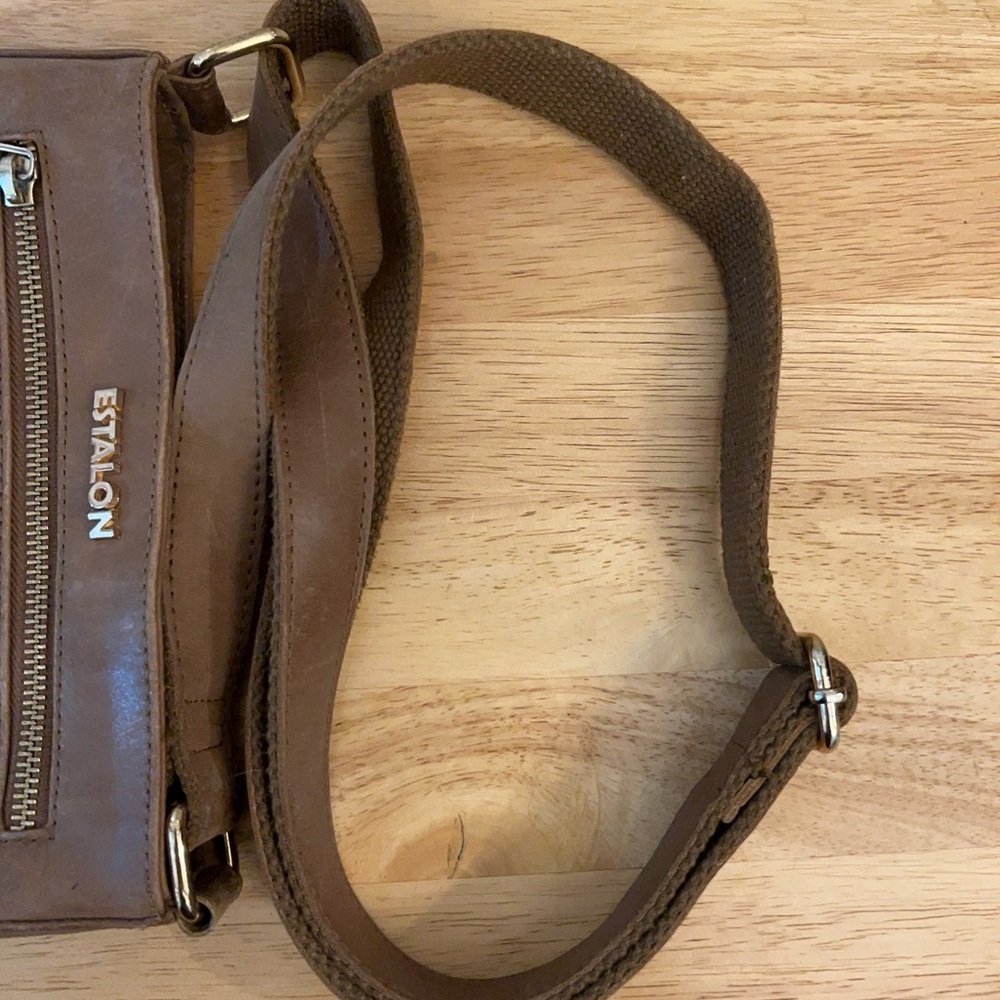 Estalon Genuine Leather Crossbody - Picture 5 of 12